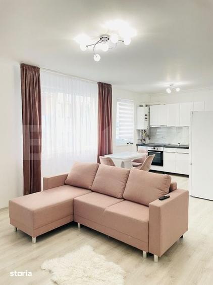 Apartament cu 2 camere semidecomandat în Central