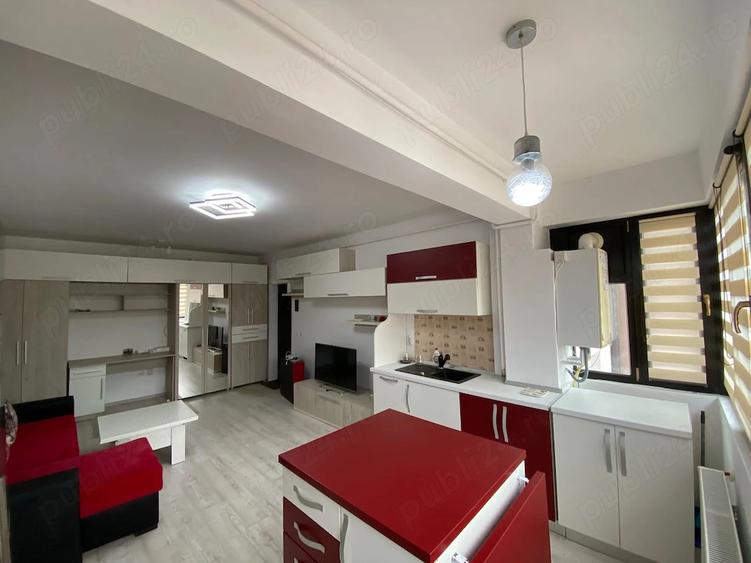Apartament cu 2 camere semidecomandat, mobilat în Valea Lupului