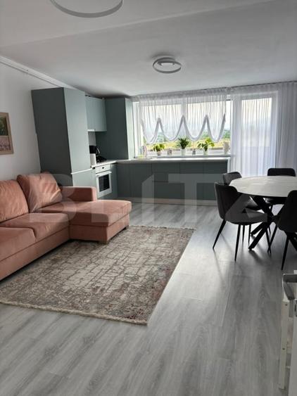 Apartament cu 2 camere decomandat, mobilat în Sânpetru — fotografia 2
