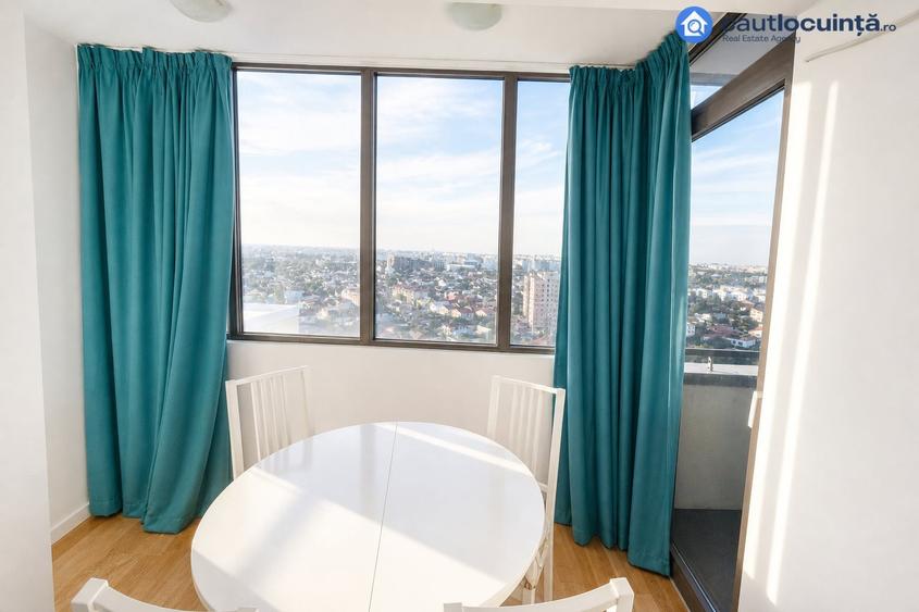Apartament cu 2 camere semidecomandat, mobilat în Berceni