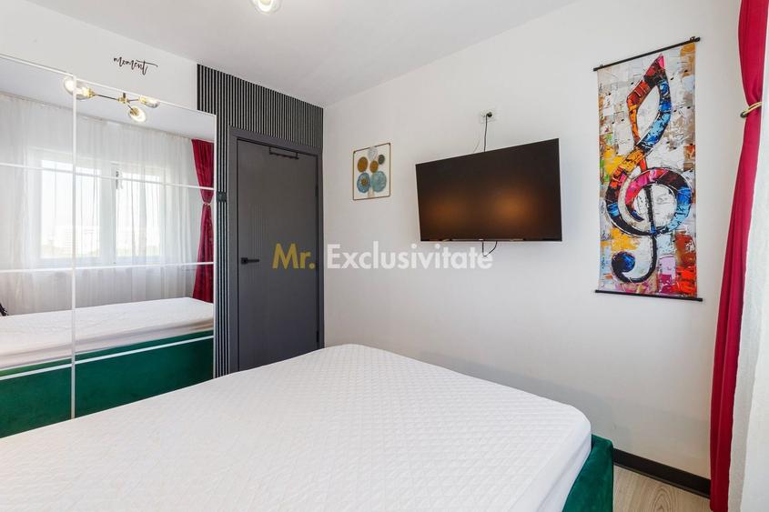 Apartament cu 3 camere semidecomandat în Apărătorii Patriei