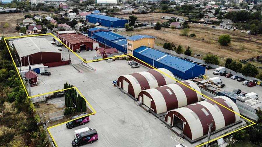 Spațiu industrial, de 1,641 mp, în Izvoare