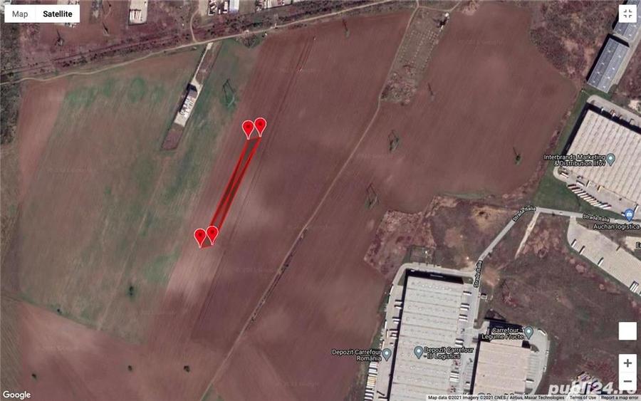 Teren de 4300 mp, în Chiajna