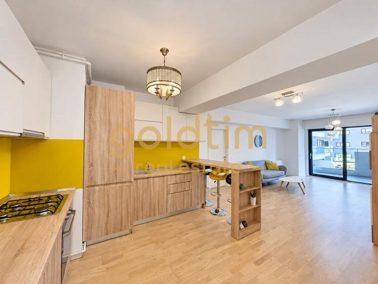 Apartament cu 2 camere semidecomandat, mobilat în Barbu Văcărescu
