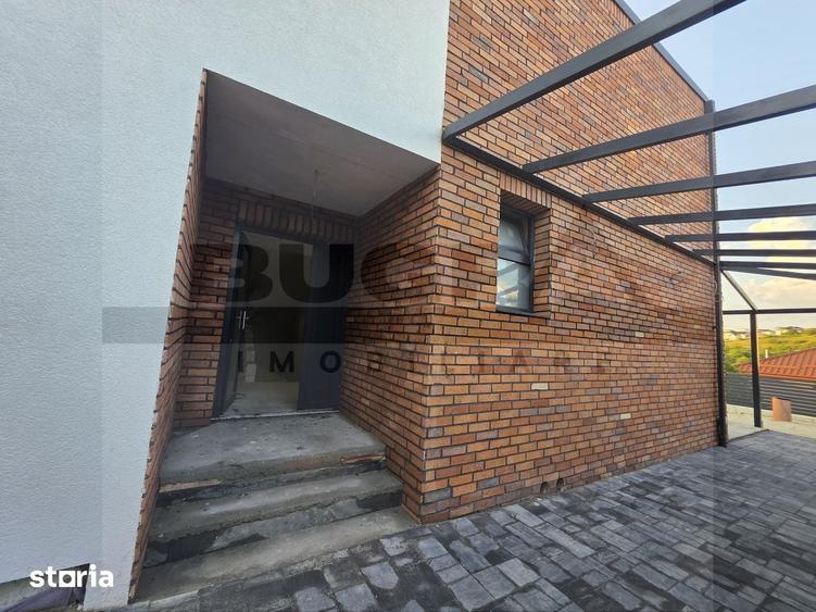 Casa cuplata semifinisata, 5 camere, 180mp, zona Dezmir - 2