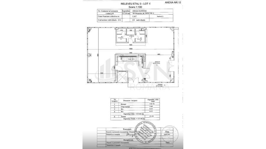 Spațiu comercial, de 638 mp, în Industriilor
