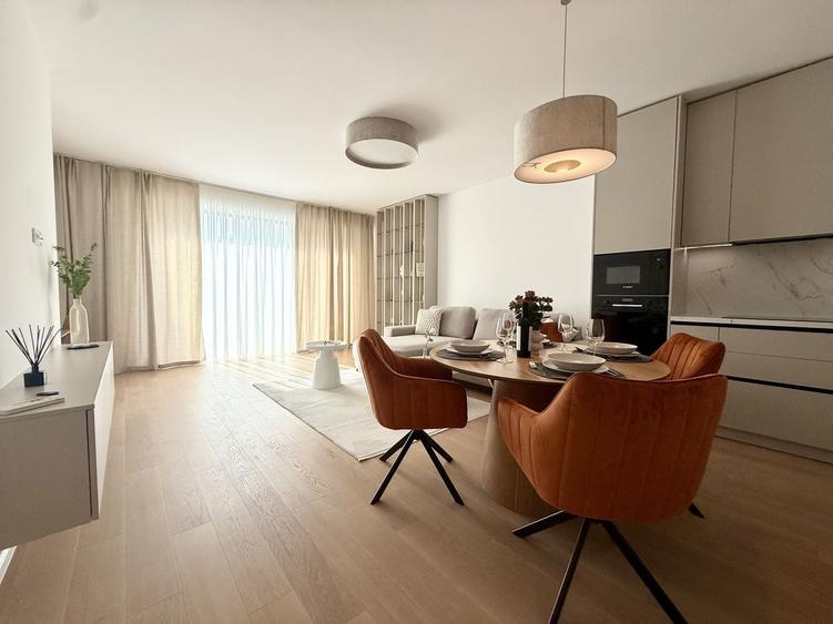 Apartament cu 2 camere decomandat, mobilat în Pipera