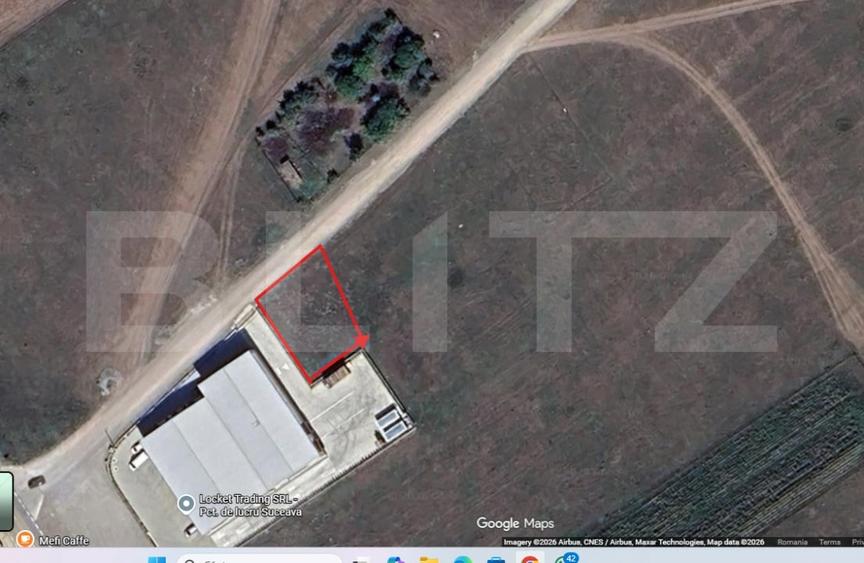 Teren Construcții intravilan de 740 mp, în Exterior Sud