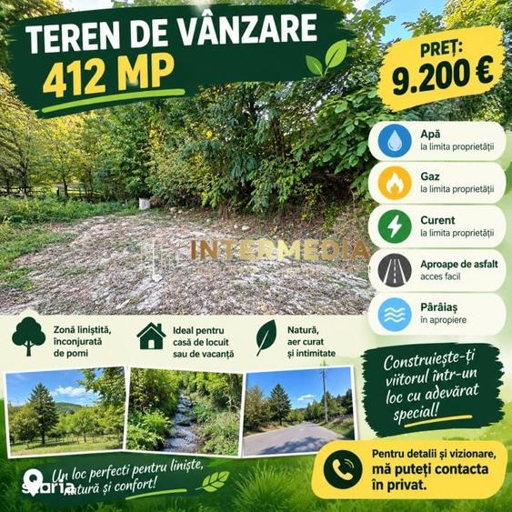 Teren de 412 mp, în Ighiu