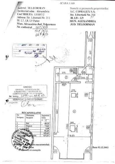 Spațiu comercial, de 109 mp, în Central