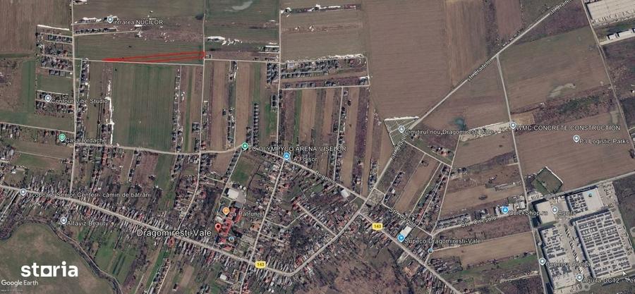 Spațiu comercial, în Dragomirești-Vale