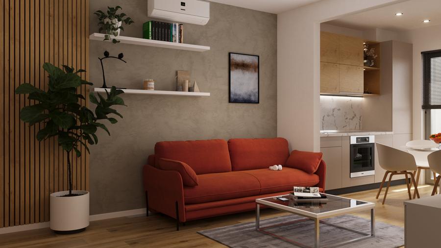 Studio dublu | Tip 2B | HILS Sunrise | Pre-certificare GREEN Homes - 5