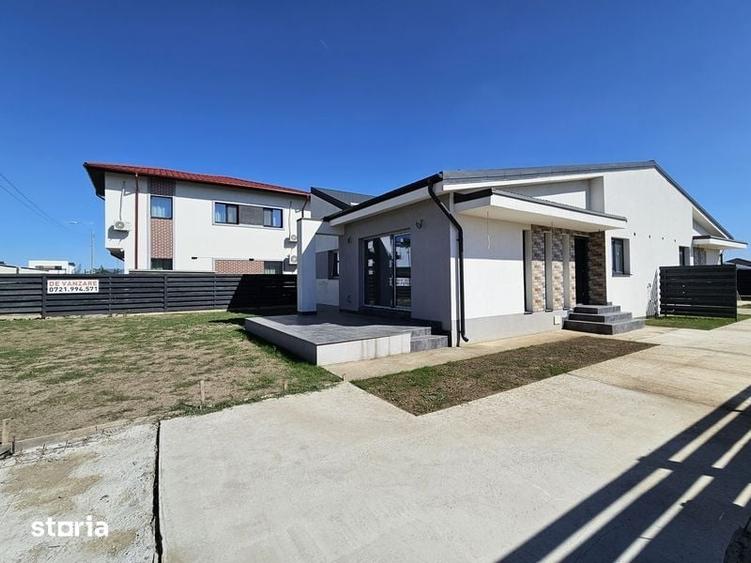 Casă cu 3 camere cu Teren 80 Mp în Tunari