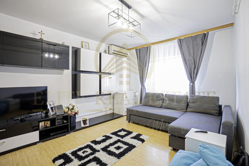 Apartament cu 2 camere decomandat, mobilat în Poarta 6