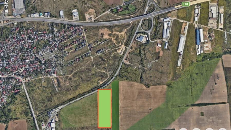 Teren Construcții extravilan de 5002 mp, în Glina