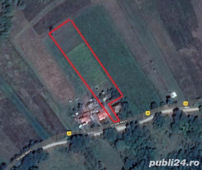 Teren de 3500 mp, în Ogretin