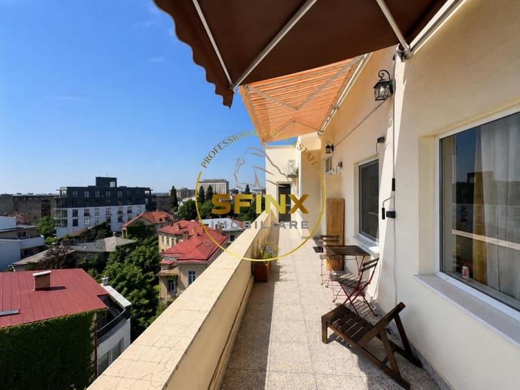 Apartament cu 4 camere semidecomandat, mobilat în Cișmigiu