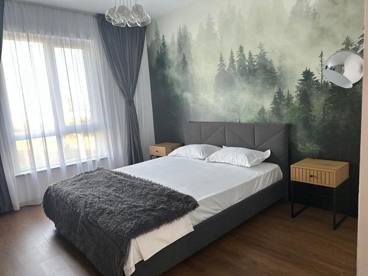 Apartament cu 2 camere semidecomandat, mobilat în Militari