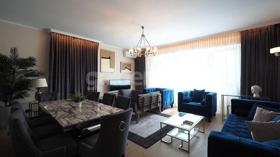 Apartament cu 4 camere decomandat, mobilat în Herăstrău