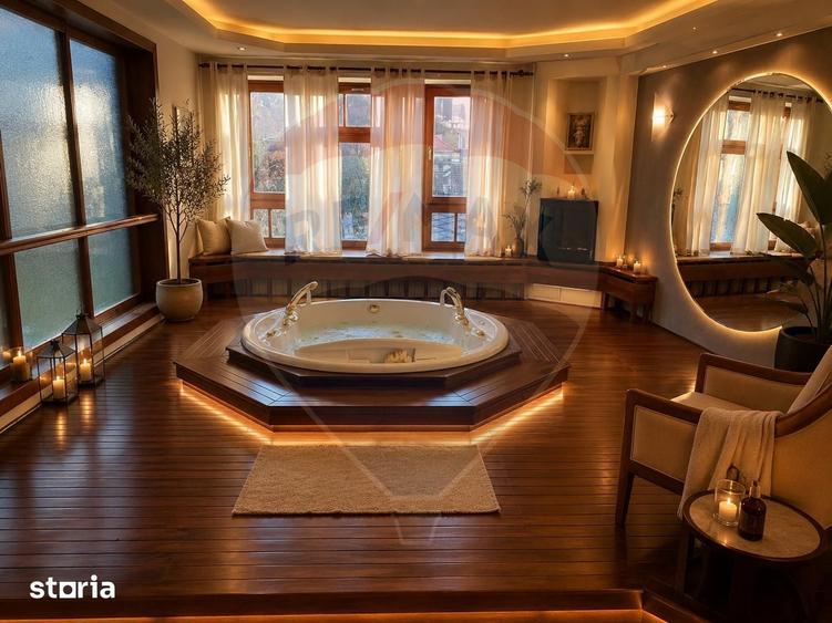 Casă cu Piscina în Schei