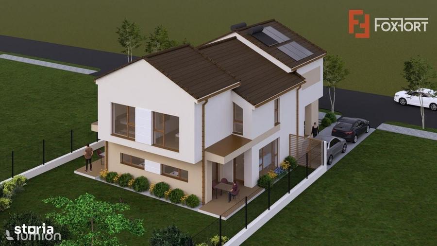 Duplex cu 4 camere de vanzare in localitatea Dumbravita - 2