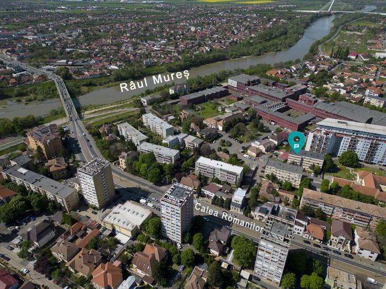 Garsonieră nedecomandată în Romanilor