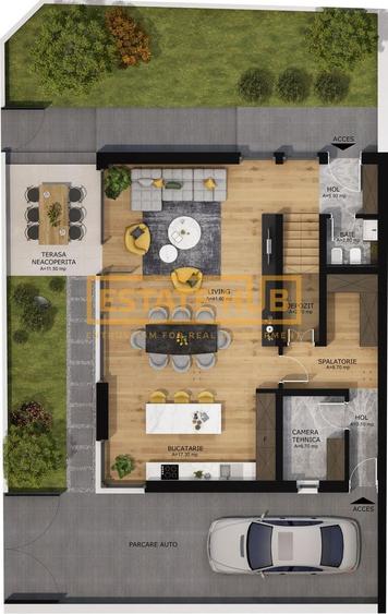Vila in ansamblu exclusivist, acces la piscină și facilități premium - 10