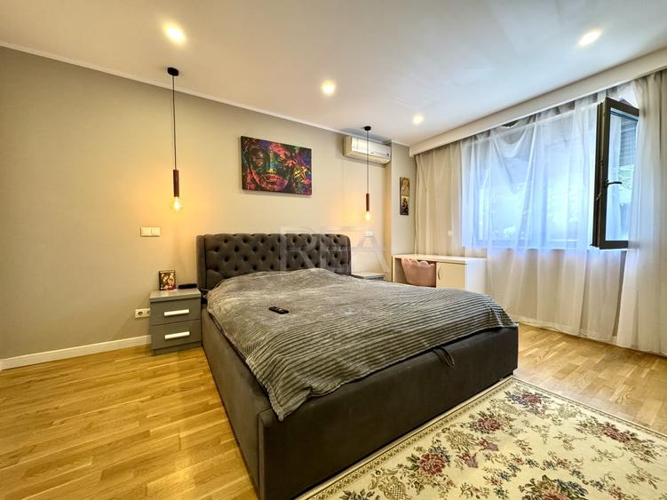 Apartament cu 3 camere semidecomandat în Băneasa