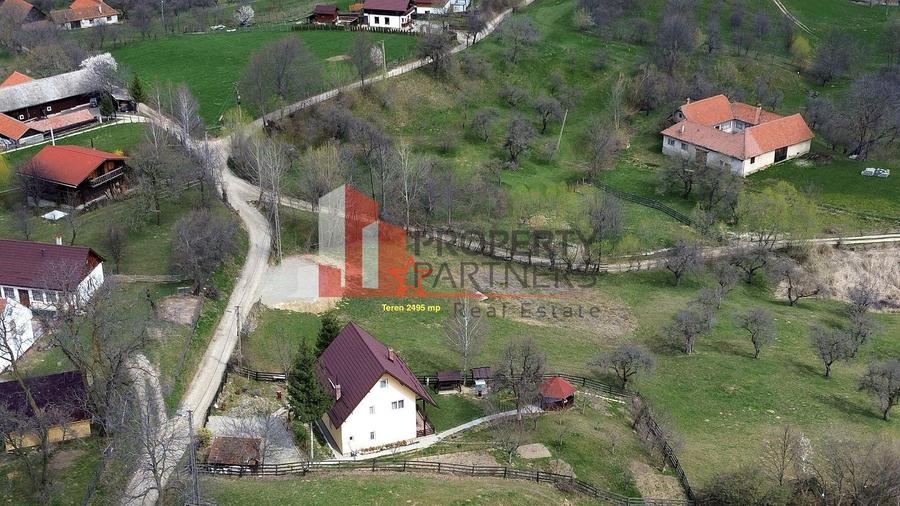 Teren Construcții intravilan de 2495 mp, în Bran