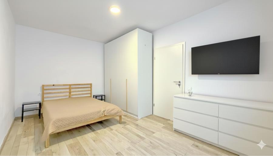 Apartament cu 2 camere nedecomandat, mobilat în Blumăna