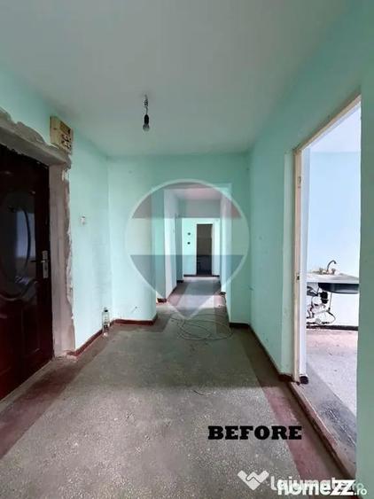 Apartament cu 3 camere decomandat în Brăilei