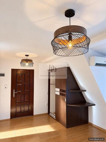 Apartament cu 2 camere semidecomandat, mobilat în Europa