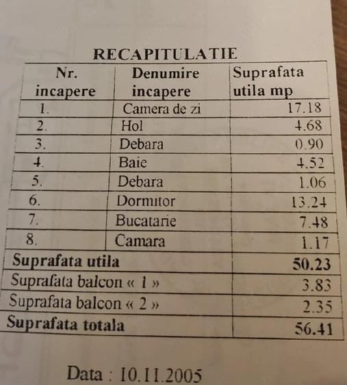 Apartament cu 2 camere decomandat în Ultracentral