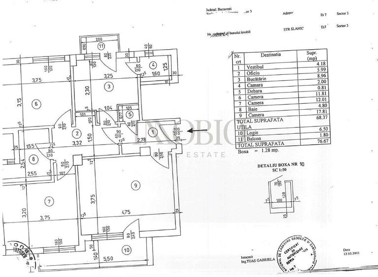 Apartament de vanzare 3 Camere | Universitate KM 0 - 2