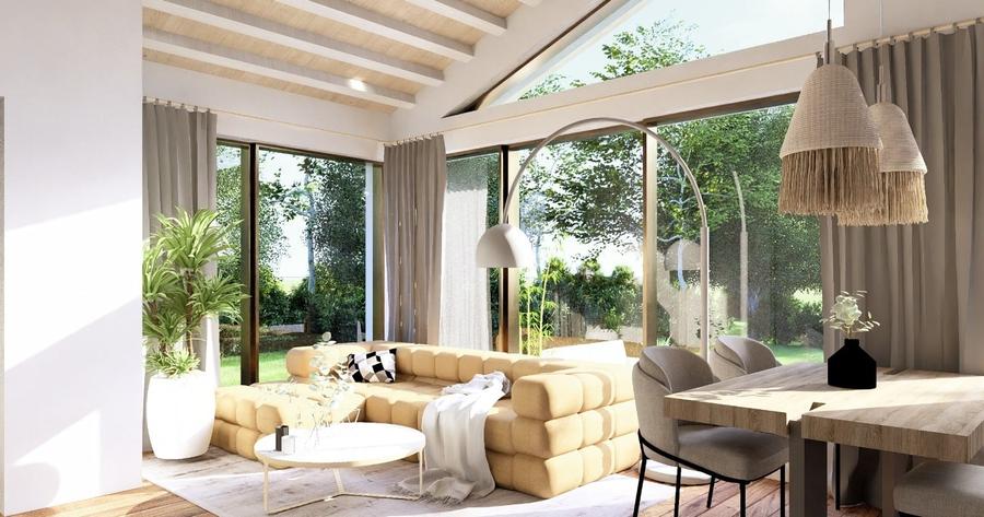Casă individuală cu 3 camere cu Teren 500 Mp în Comana