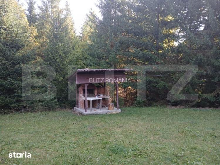 2 Cabane lemn Vadu Negrilesei, 96MP, 1100 MP teren, 45k