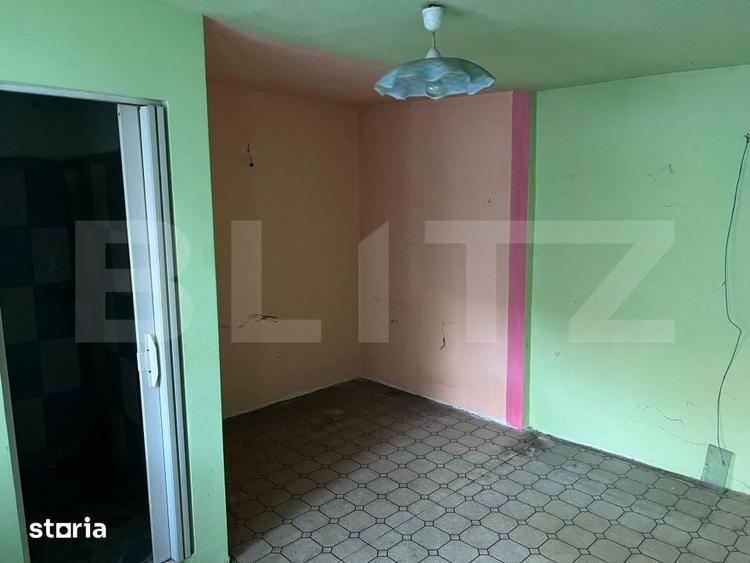 Casă cu 2 camere cu Teren 350 Mp în Central