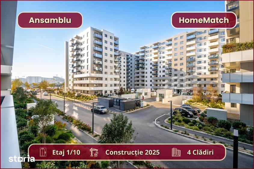 Apartament cu 3 camere decomandat în Nord