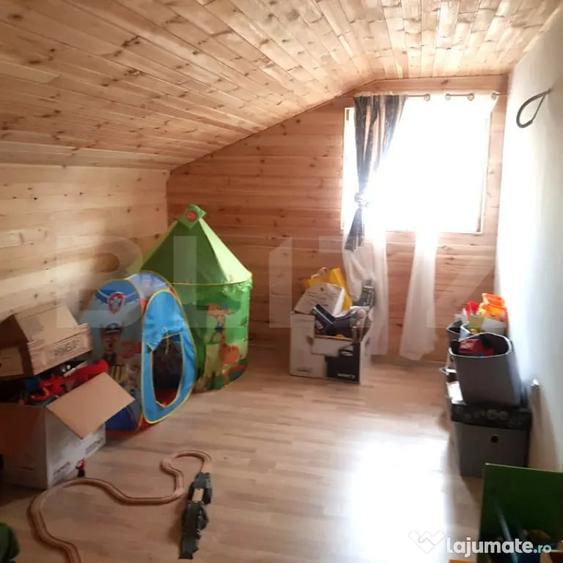 Casa deosebita din lemn masiv de stejar, 125 mp utili, ter - 10