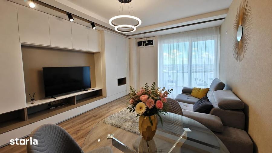 Apartament cu 2 camere, mobilat în Bună Ziua