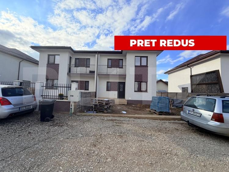 Duplex cu 4 camere cu Teren 250 Mp în Tărlungeni
