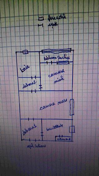 Apartament cu 2 camere semidecomandat în Gheorgheni