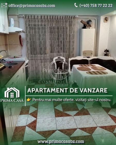 Apartament cu 3 camere zona 0 etaj 5 din 6 conf 1 decomandat Pret: 110.000 neg.