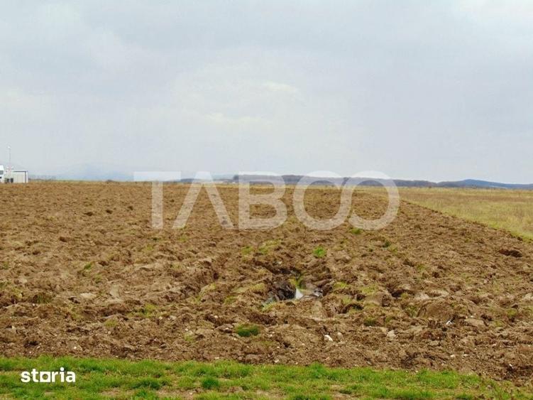 Teren intravilan 2 ha deschidere drum zona Industriala Vest Sibiu - 1