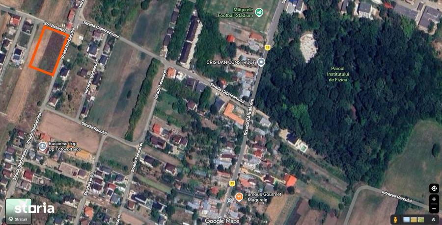 Teren de 2000 mp, în Central