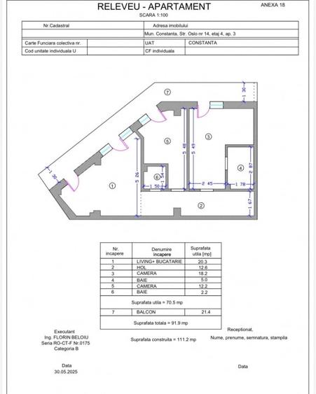 Apartament 2 camere si 2 bai Tomis Plus - Boreal Constanta - 6