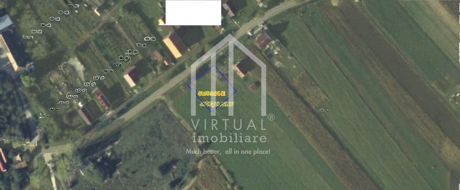 Teren Construcții intravilan de 1008 mp, în Șura Mare
