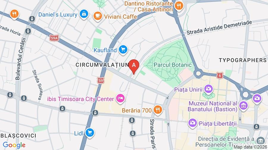 Apartament cu 3 camere decomandat, mobilat în Central