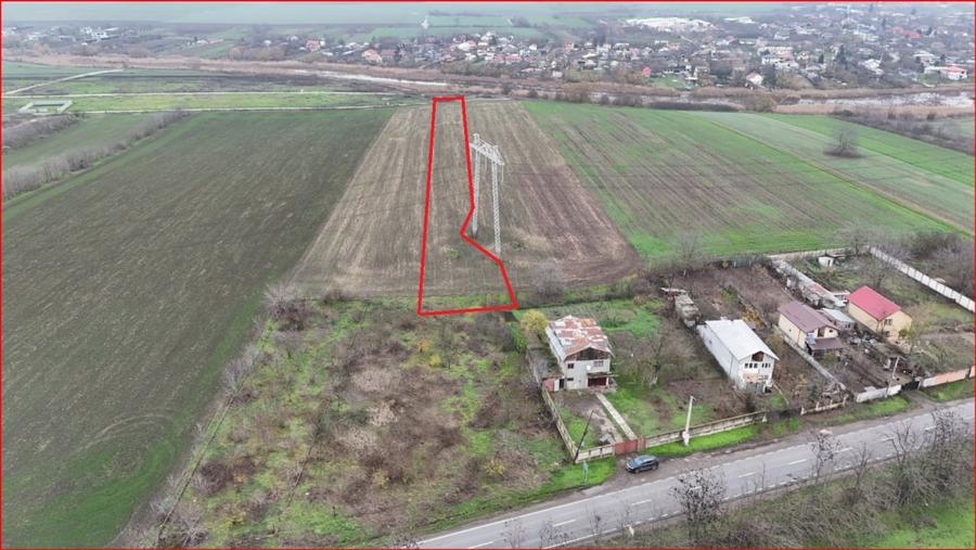 Teren Construcții intravilan de 7630 mp, în Frumușani