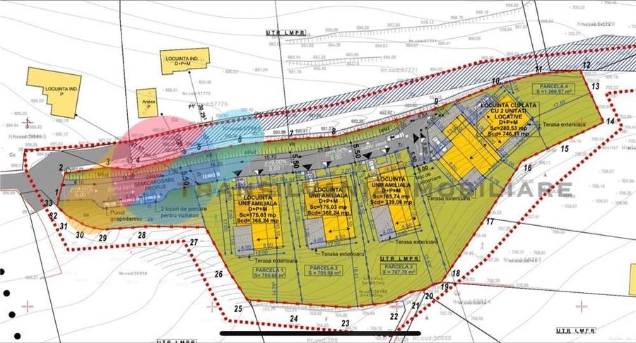 Teren Construcții intravilan de 700 mp, în Feleacu